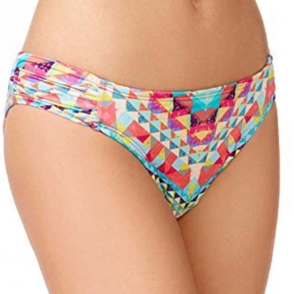 Bar III multi color bikini bottom